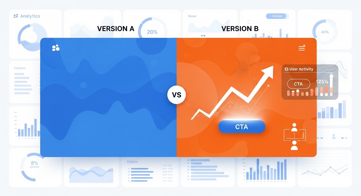 提升落地页转化率的 10 个 A/B 测试技巧：从标题、按钮到信任元素的实战优化